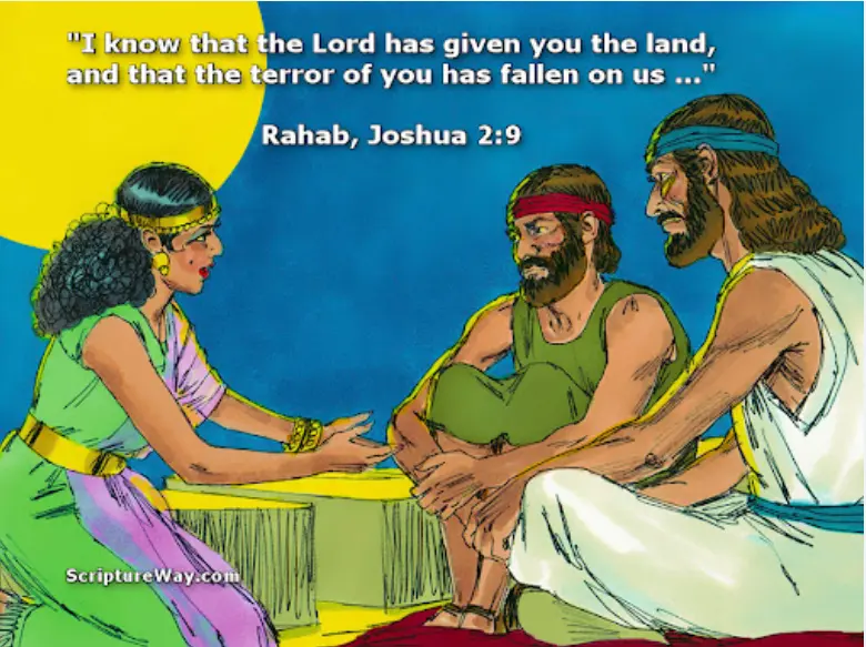 lessons from Rahab story.