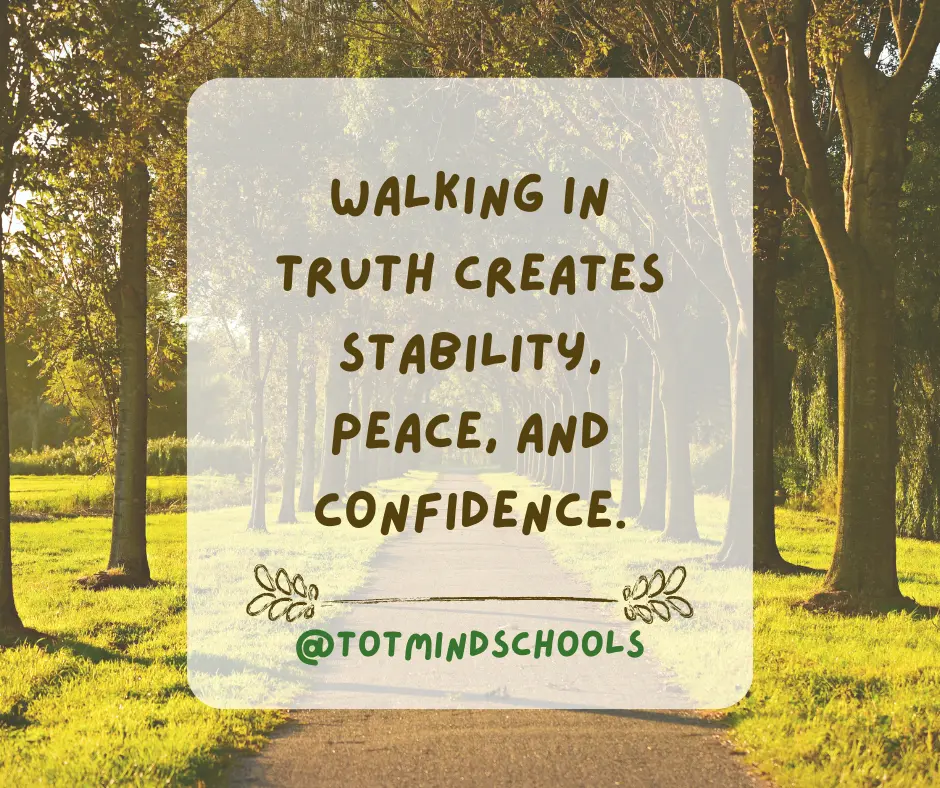 Walking in the Truth