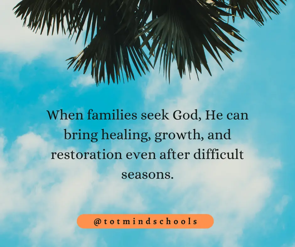 God Can Work Through Imperfect Families.